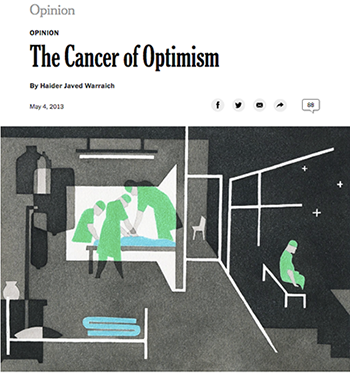 The cancer of optimism