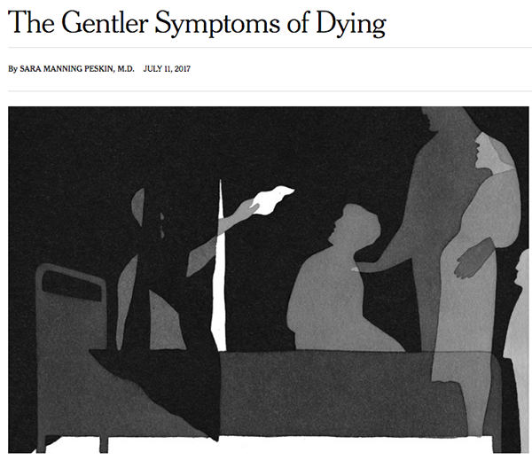 The Gentler Symptoms of Dying